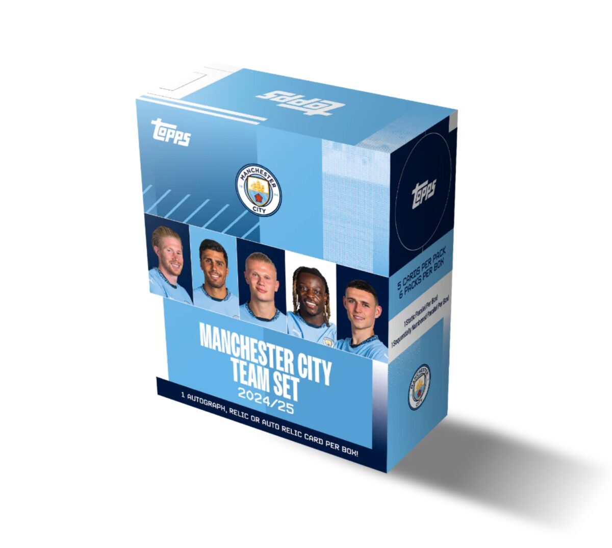 「GOH’S」2024-25 TOPPS® Manchester City FC Team Set 曼城隊盒