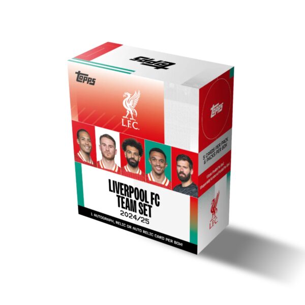 「GOH’S」2024-25 TOPPS® Liverpool FC Team Set 利物浦隊盒