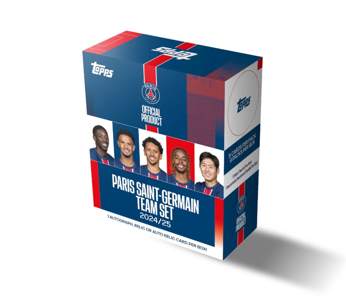 「GOH’S」2024-25 TOPPS® Paris Saint-Germain Team Set 大巴黎隊盒