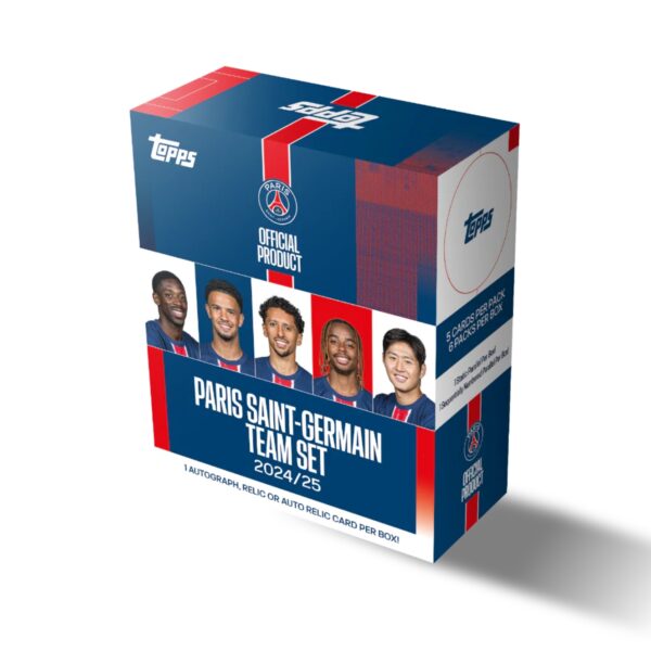 「GOH’S」2024-25 TOPPS® Paris Saint-Germain Team Set 大巴黎隊盒