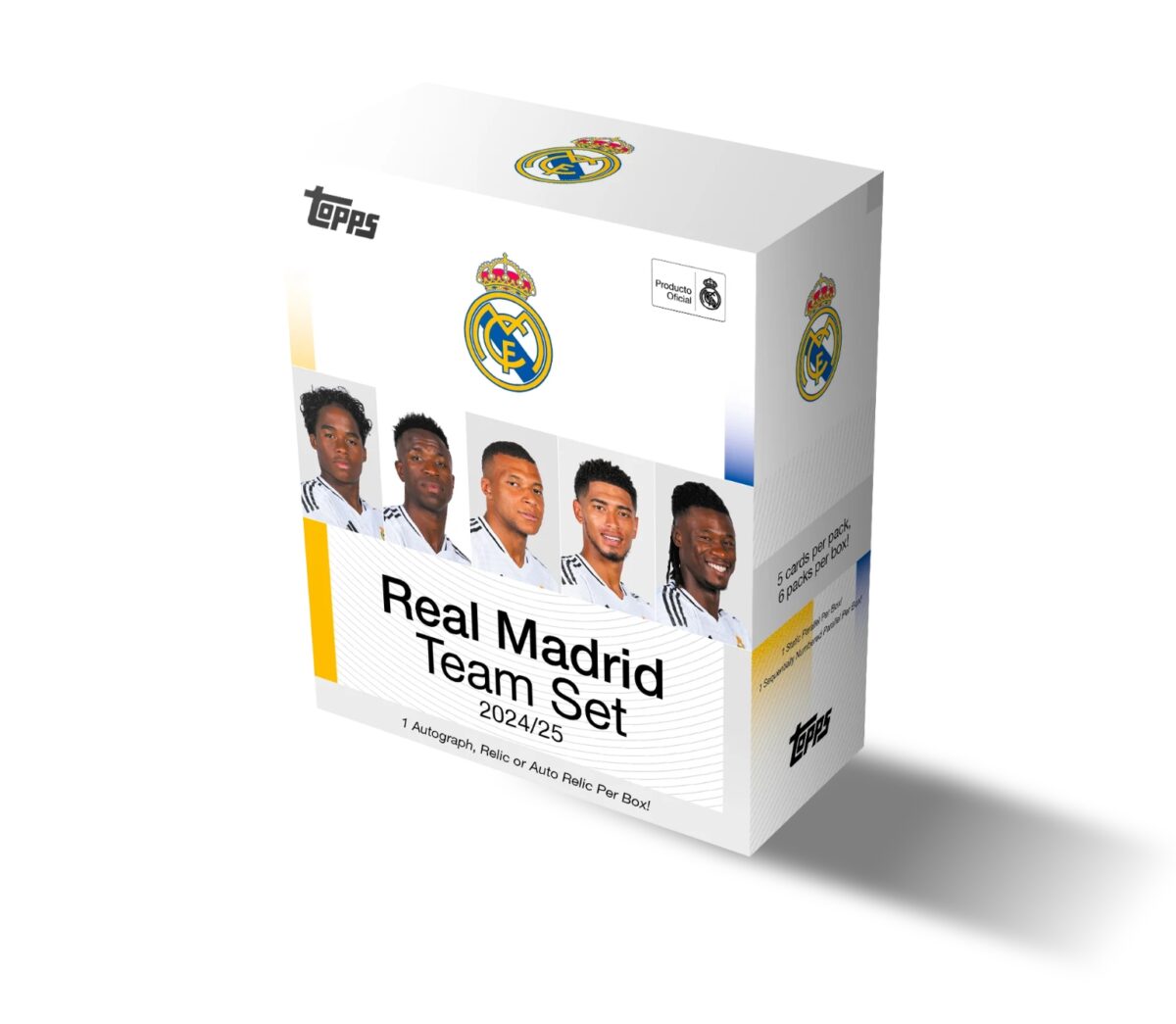 「GOH’S」2024-25 TOPPS® Real Madrid Team Set 皇馬隊盒