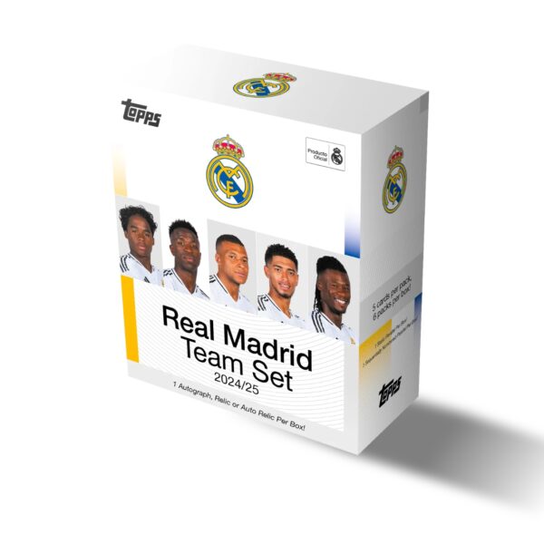「GOH’S」2024-25 TOPPS® Real Madrid Team Set 皇馬隊盒
