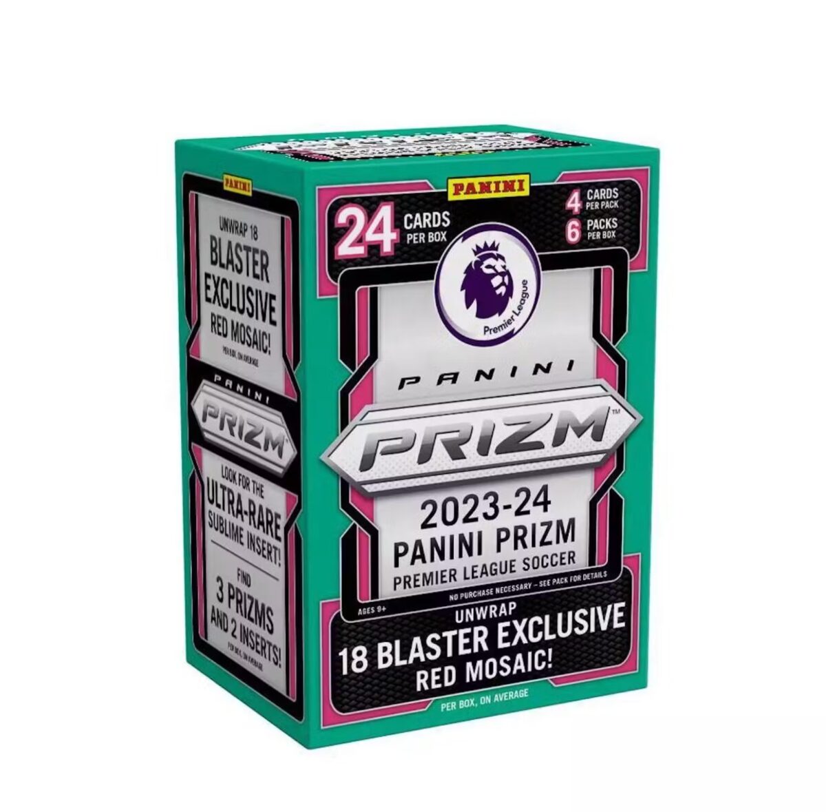 「GOH’S」2023-24 PANINI EPL Prizm Blaster Box Red Mosaic 英超手雷盒-紅馬賽克