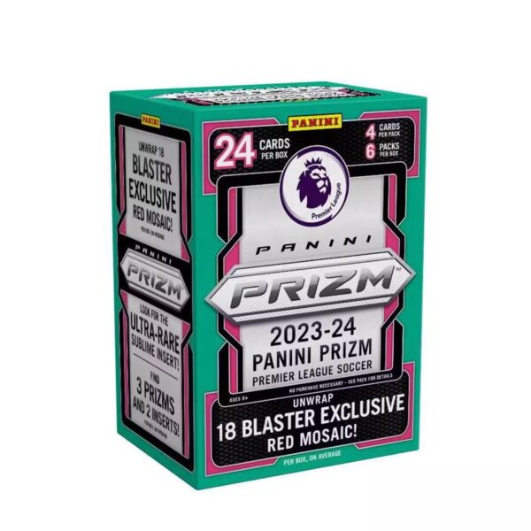 「GOH’S」2023-24 PANINI EPL Prizm Blaster Box Red Mosaic 英超手雷盒-紅馬賽克