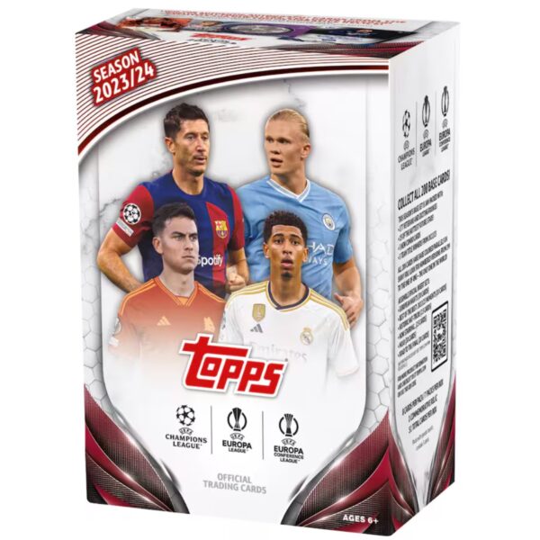 「GOH’S」2023-24 TOPPS UEFA Club Competitions Value Box 鐵塊手雷