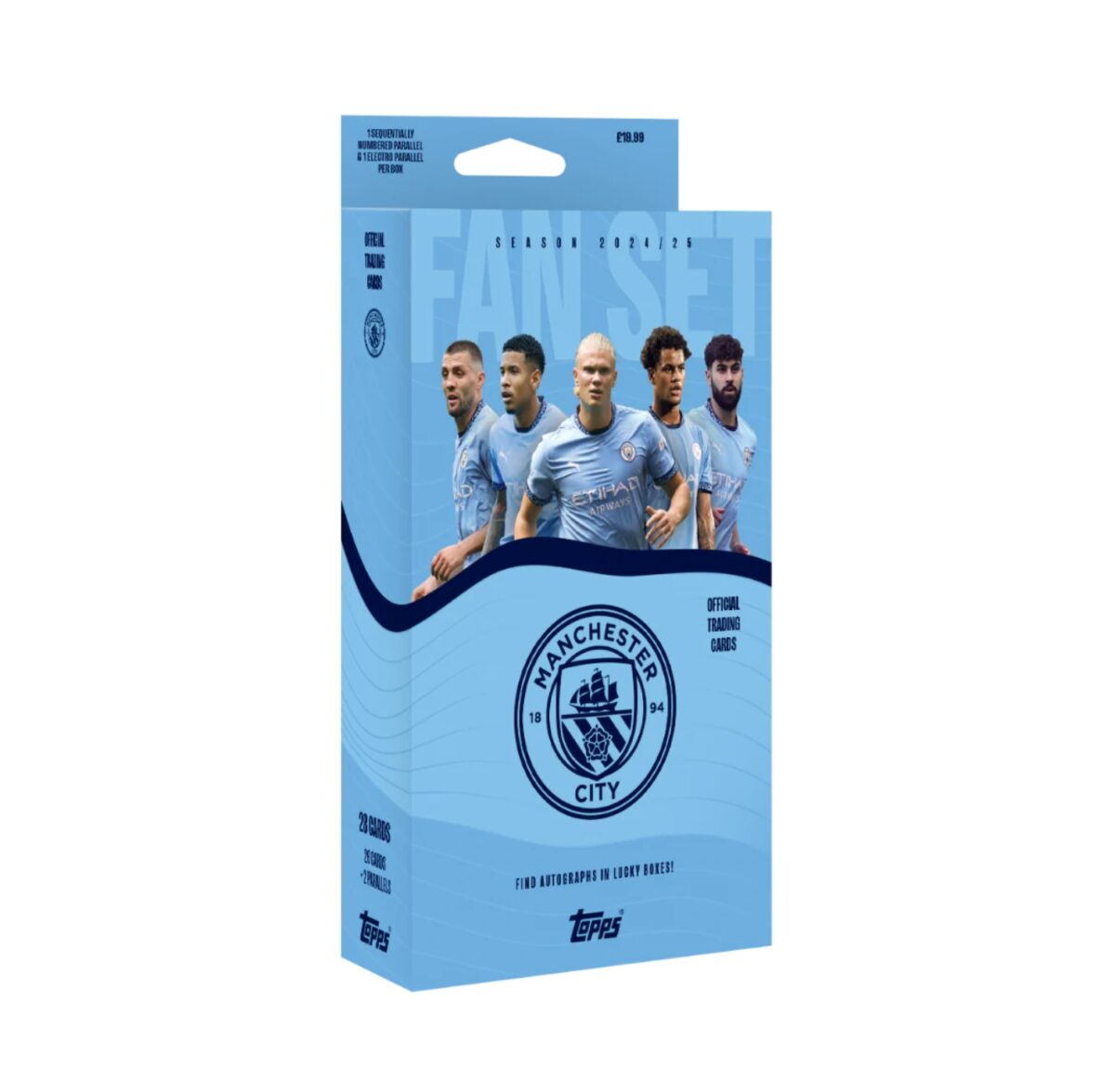 「GOH’S」2024-25 TOPPS® Manchester City Fan Set 曼城隊盒