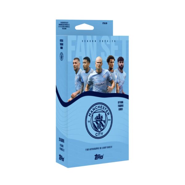 「GOH’S」2024-25 TOPPS® Manchester City Fan Set 曼城隊盒