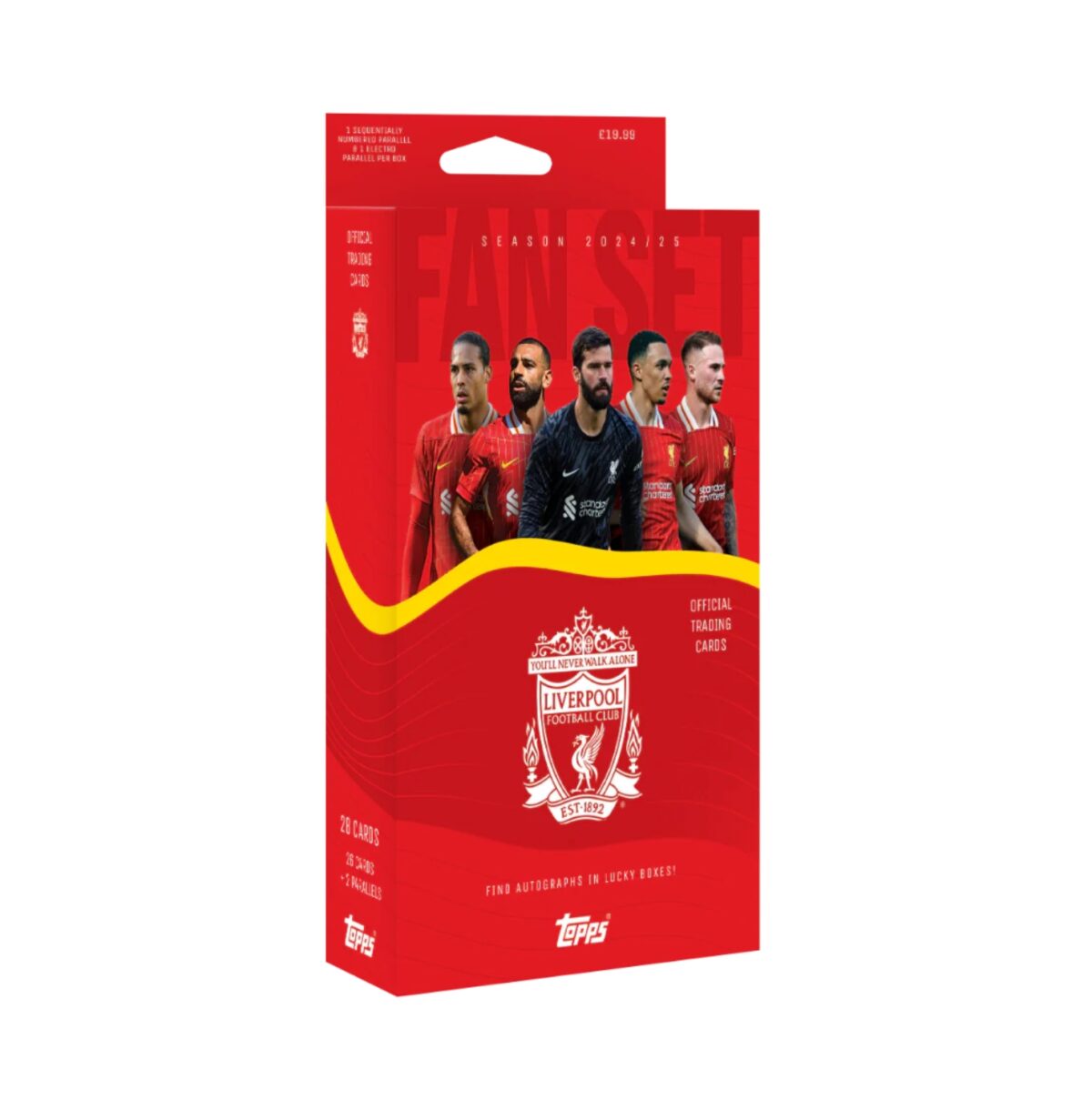 「GOH’S」2024-25 TOPPS® Liverpool FC Fan Set 利物浦隊盒