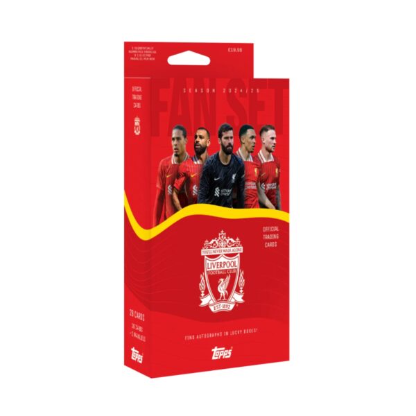 「GOH’S」2024-25 TOPPS® Liverpool FC Fan Set 利物浦隊盒
