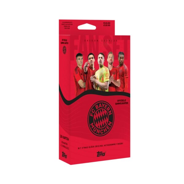 「GOH’S」2024-25 TOPPS® FC Bayern München Fan Set 拜仁隊盒