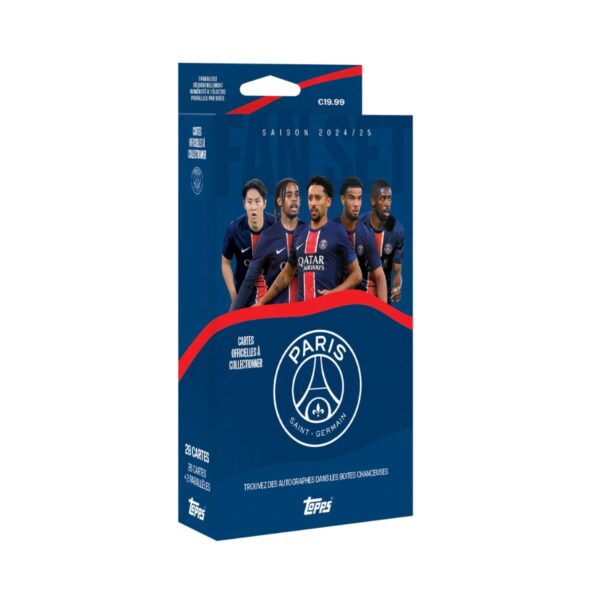 「GOH’S」2024-25 TOPPS® Paris Saint-Germain Fan Set 大巴黎隊盒