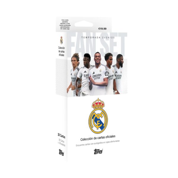 「GOH’S」2024-25 TOPPS® Real Madrid CF Fan Set 皇馬隊盒