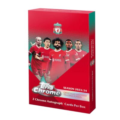 「GOH’S」2023-24 TOPPS® Chrome Liverpool FC Team Set 利物浦Chrome隊盒