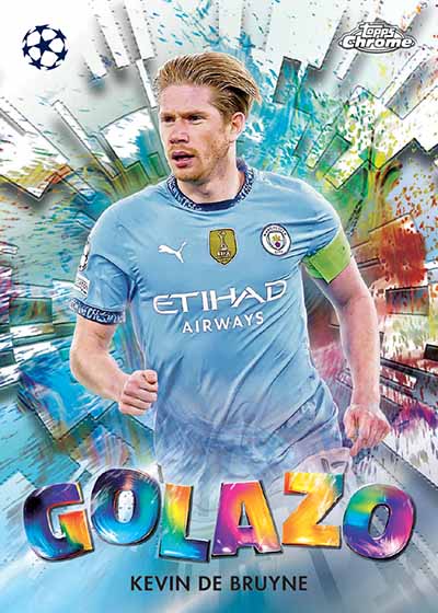 「GOH’S」2024-25 TOPPS Chrome UEFA Club Competitions Hanger Box 歐冠掛盒