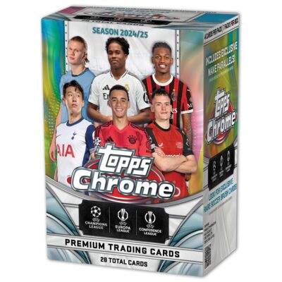 「GOH’S」2024-25 TOPPS Chrome UEFA Club Competitions Value Box 歐冠手雷