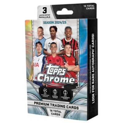 「GOH’S」2024-25 TOPPS Chrome UEFA Club Competitions Hanger Box 歐冠掛盒