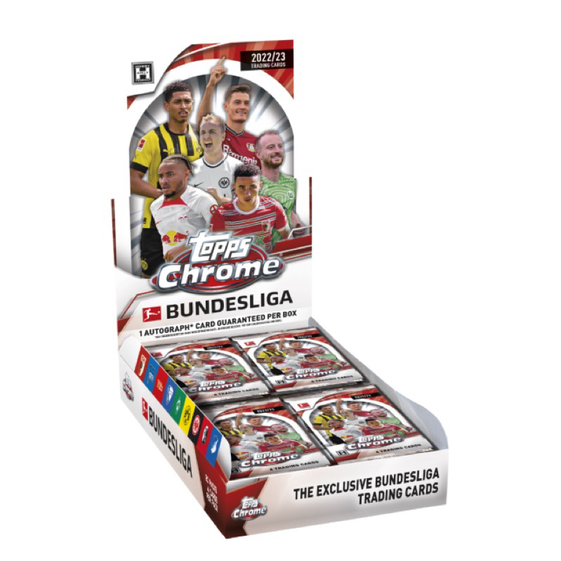 「GOH‘S」2022-23 TOPPS Chrome Bundesliga Hobby 德甲-單包