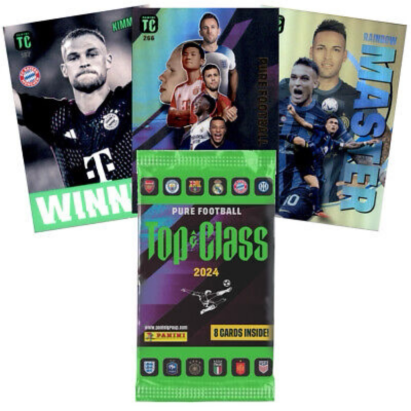 「GOH’S」2024 PANINI FIFA Top Class Soccer Retail Box 經典零售包-單包