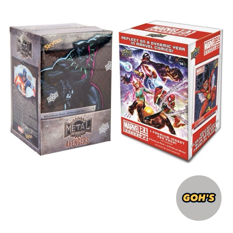 「GOH'S」2022&2024 UPPER DECK Marvel Annual&Metal 漫威手雷盒