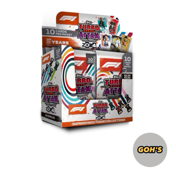 「GOH’S」2024 TOPPS Formula 1 Turbo Attax F1 F2-單包