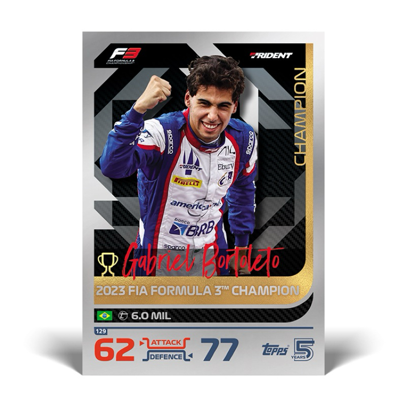 「GOH’S」2024 TOPPS Formula 1 Turbo Attax F1 F2-單包