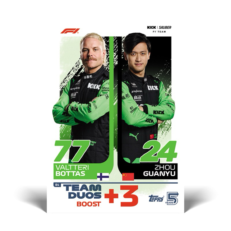 「GOH’S」2024 TOPPS Formula 1 Turbo Attax F1 F2-單包