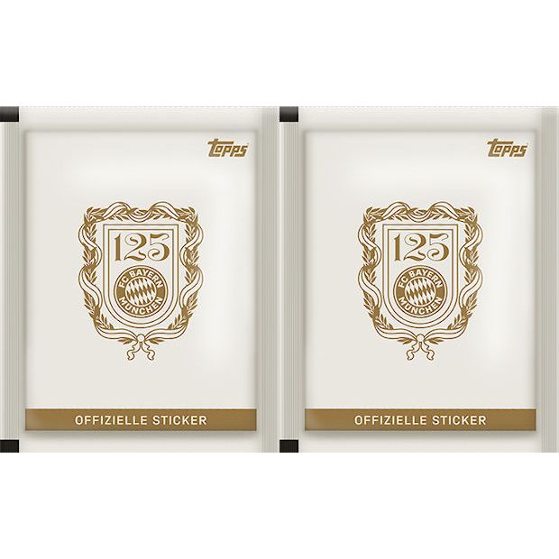 「GOH’S」2024-25 TOPPS FC Bayern Munich 125th Anniversary Stickers 拜仁125週年貼紙-單包