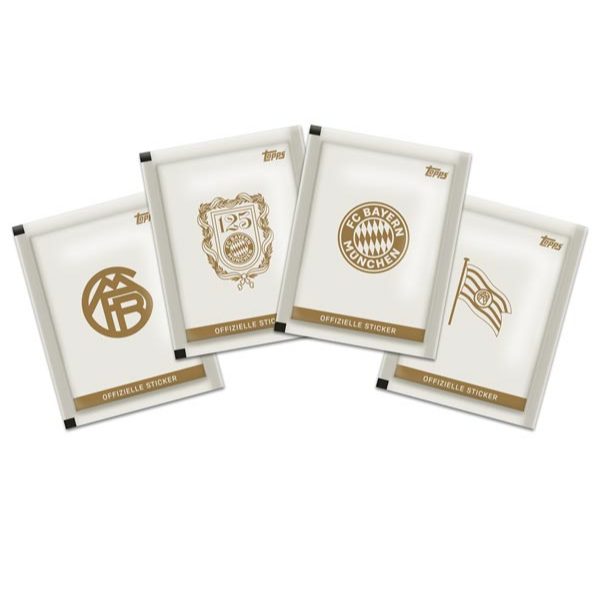 「GOH’S」2024-25 TOPPS FC Bayern Munich 125th Anniversary Stickers 拜仁125週年貼紙-單包