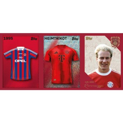 「GOH’S」2024-25 TOPPS FC Bayern Munich 125th Anniversary Stickers 拜仁125週年貼紙-單包