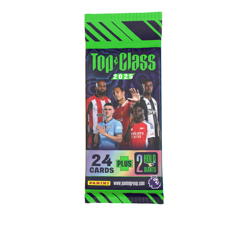 「GOH’S」2025 PANINI Premier League Top Class Soccer FatPack Box 英超肥包-單包