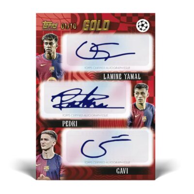 「GOH’S」#團拆 2024-25 TOPPS Gold 1盒(2簽) #GoldT2