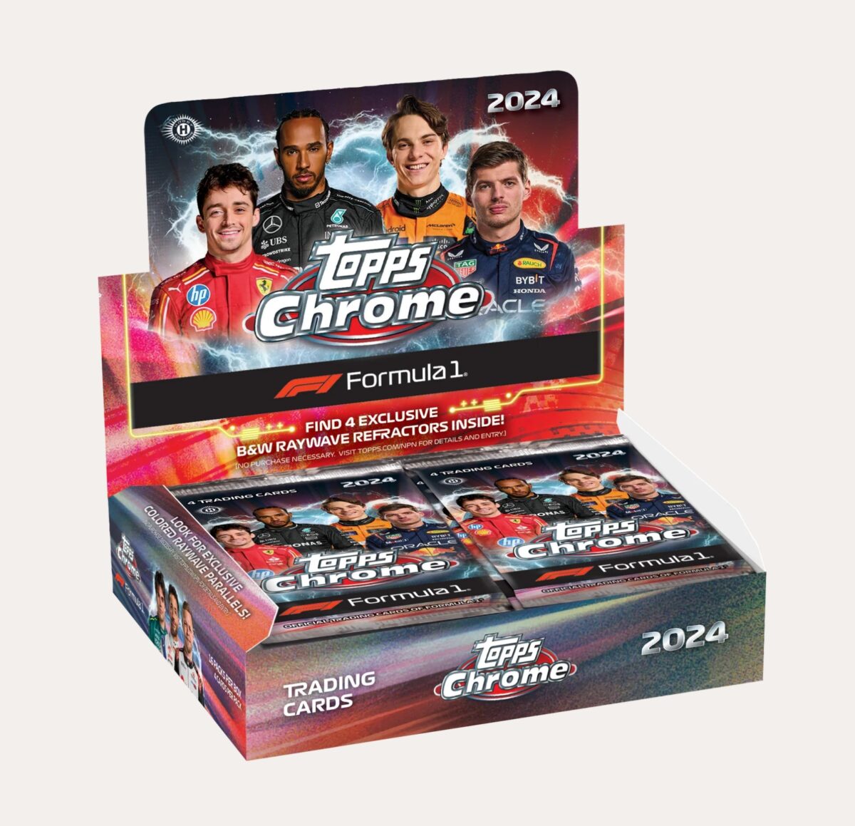 「GOH’S」2024 TOPPS Chrome Formula 1 Racing Qualifying Lap-F1 Chrome Lite - SOLO