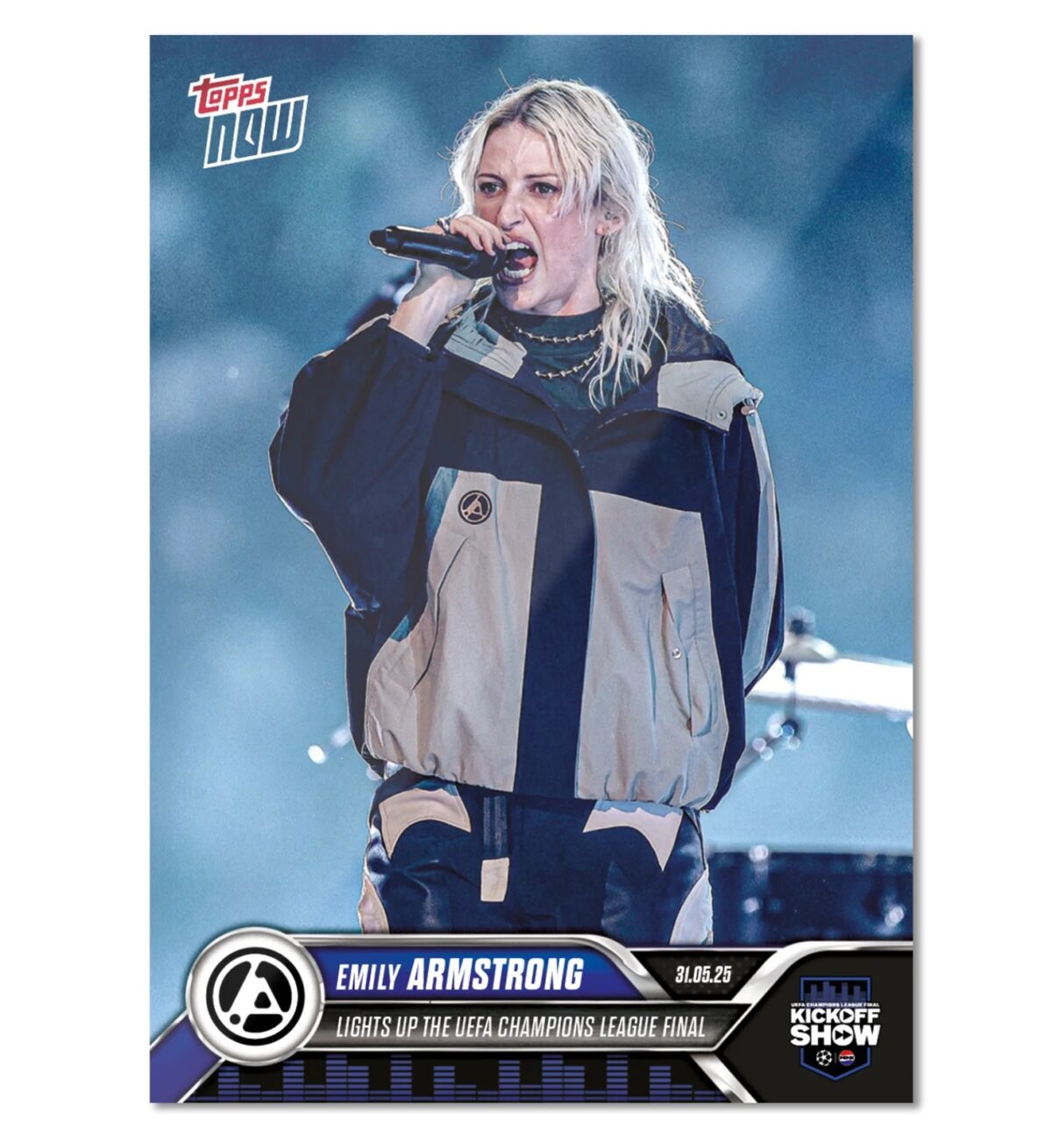 「GOH’S」Emily Armstrong - 2024-25 UCL Topps NOW® - Card 168 - LOOK FOR AUTOS - PR: 4032