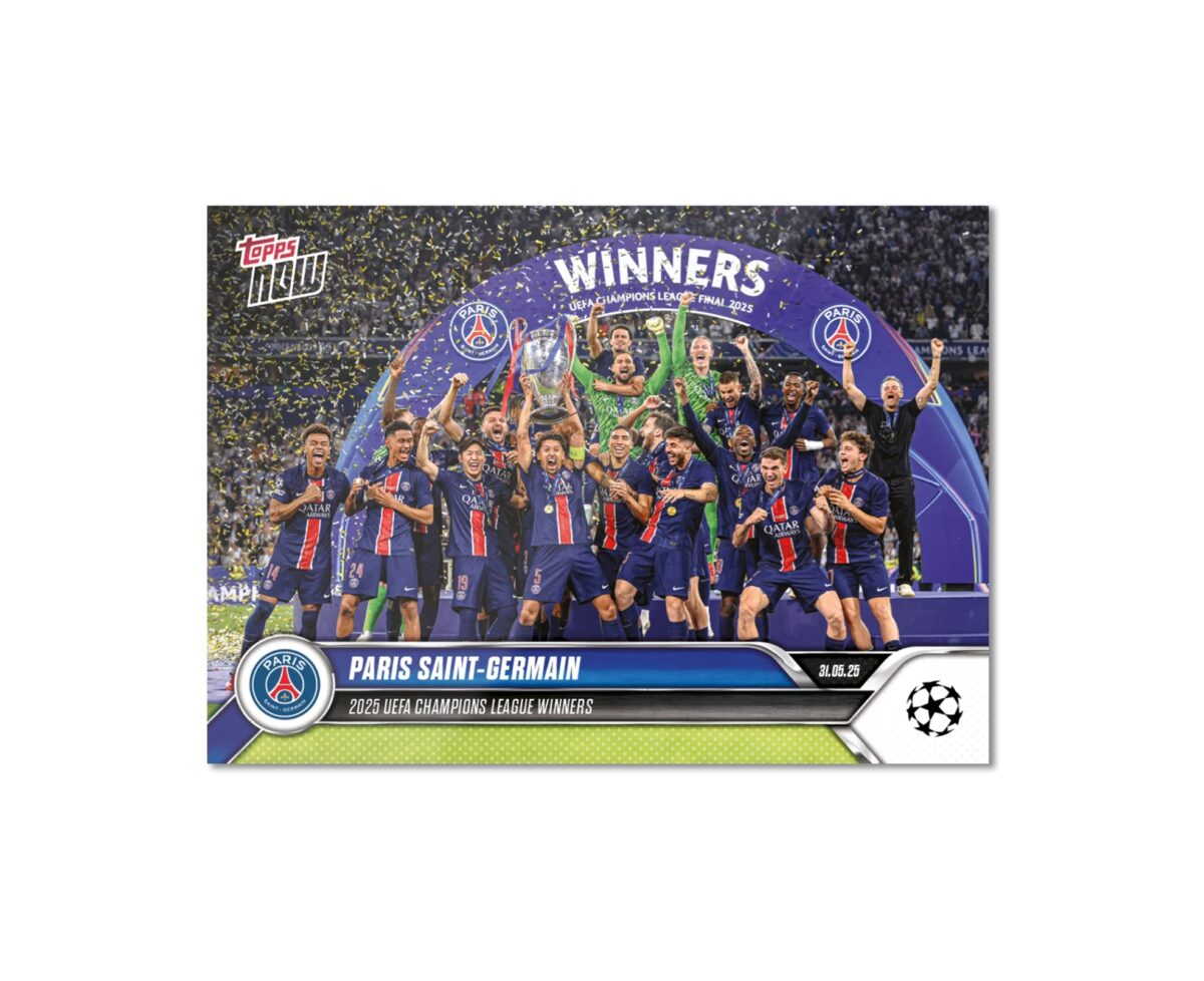 「GOH’S」Paris Saint-Germain - 2024-25 UCL Topps NOW® - Card 159 - LOOK FOR RELICS - PR: 2963