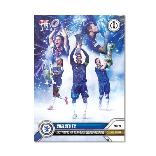 「GOH’S」Chelsea FC - 2024-25 UECL Topps NOW® - Card 16 - PR: 3457