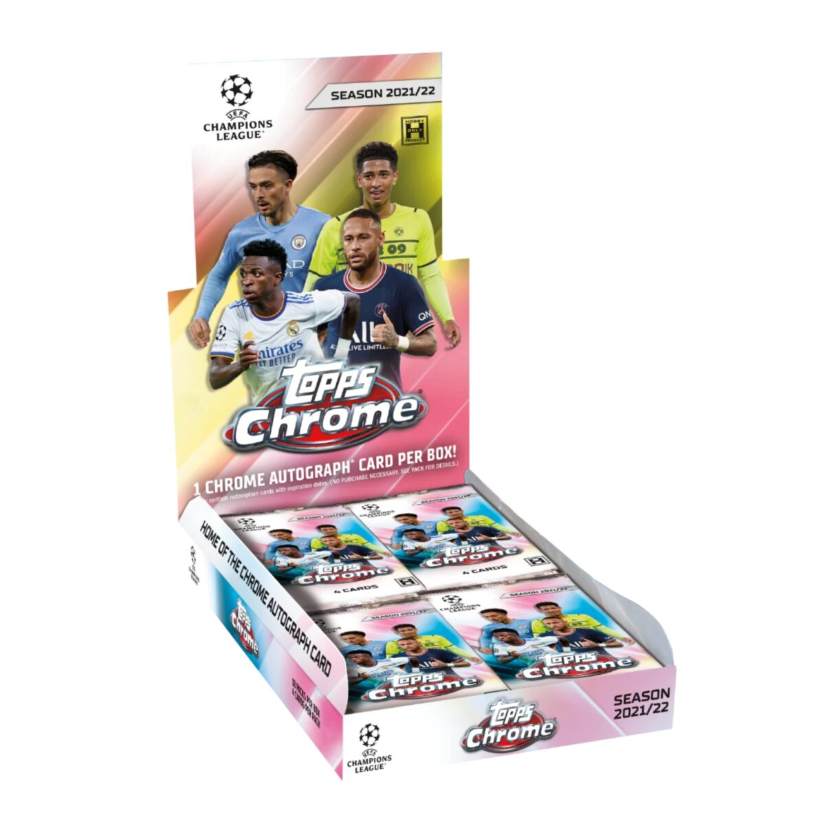 「GOH’S」#團拆 21/22 TOPPS Chrome UEFA Hobby1盒(1簽)+LITE1盒 #TCHT3