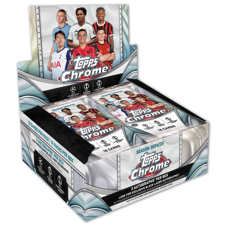 「GOH’S」#團拆 2024-25 TOPPS Chrome UEFA Jumbo 一盒 #TCJT2