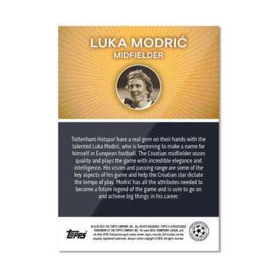 「GOH’S」Topps Lost Rookies - Modric 魔笛