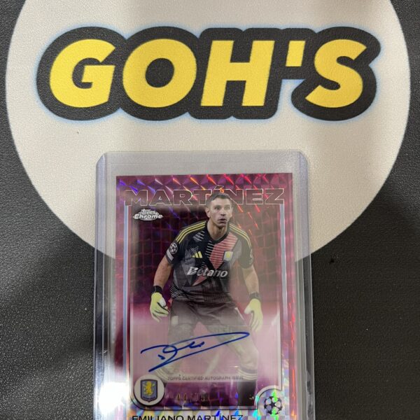 S__63184933 「GOH’S」2024-25 Topps Chrome #44/75 Emiliano Martinez Auto - 代購