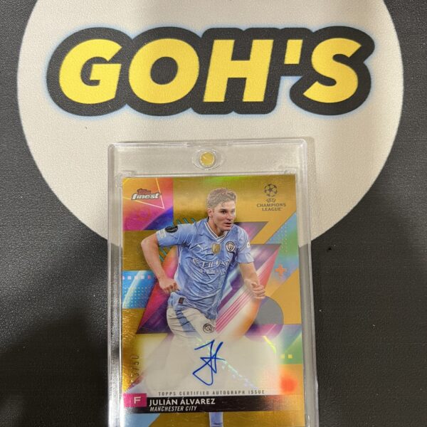 S__63725613 「GOH’S」2023-24 Topps Finest #25/50 Julian Alvarez Auto - 代購