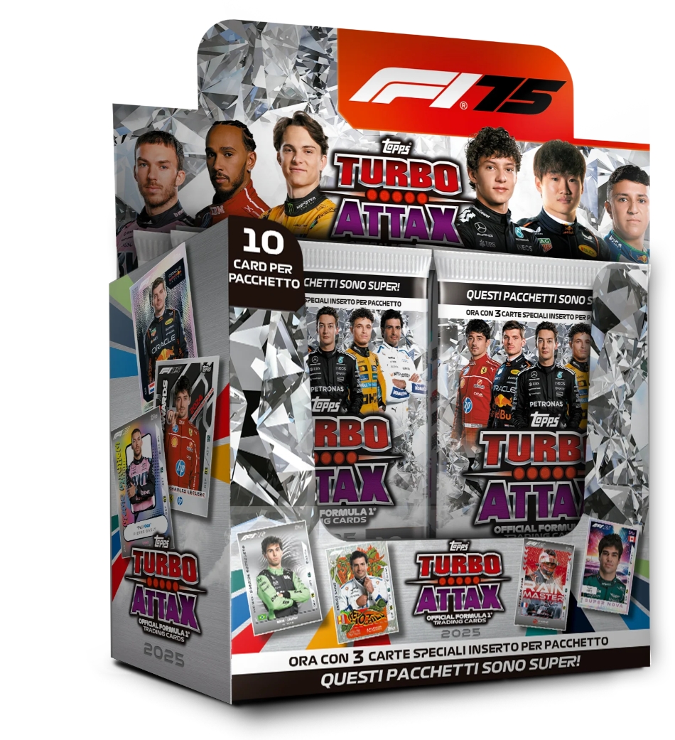 「GOH’S」2025 TOPPS Formula 1 Turbo Attax-單包