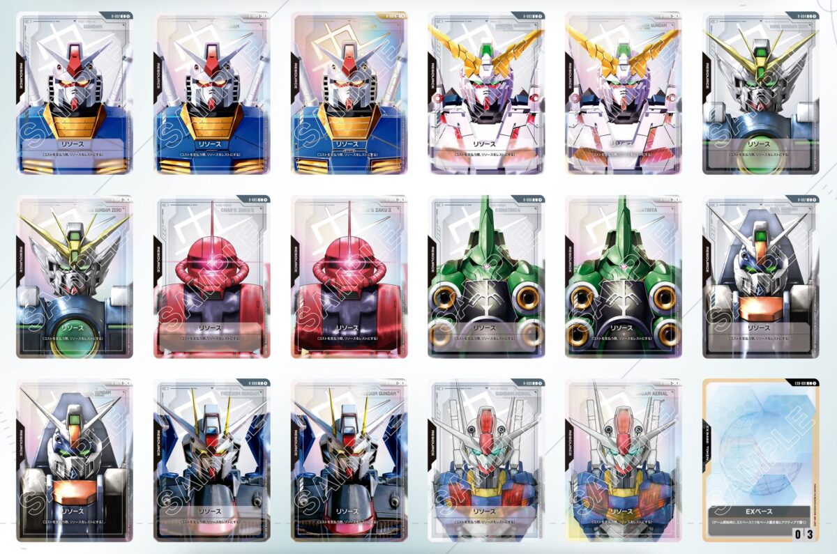 「GOH'S」BANDAI GUNDAM CARD GAME GCG Newtype Rising [GD01]日版