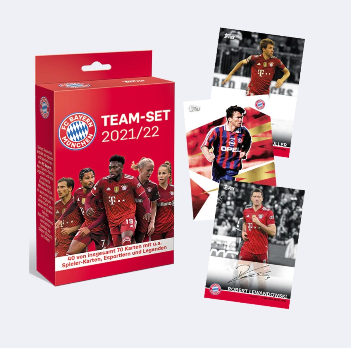 「GOH’S」2021-22 TOPPS® FC Bayern Munich Team Set 拜仁隊盒