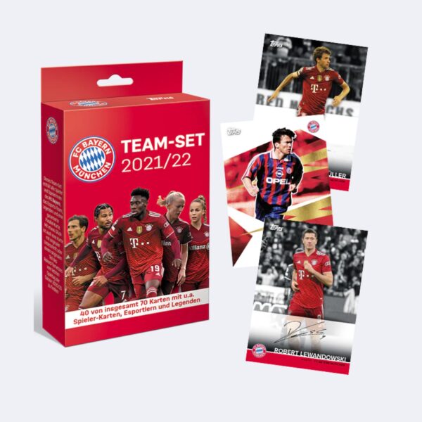 「GOH’S」2021-22 TOPPS® FC Bayern Munich Team Set 拜仁隊盒