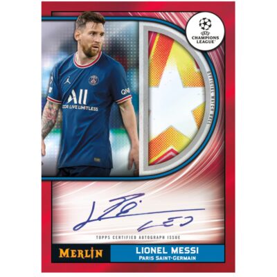 「GOH’S」2021-22 TOPPS MERLIN Chrome UEFA Value Box 梅林歐冠手雷