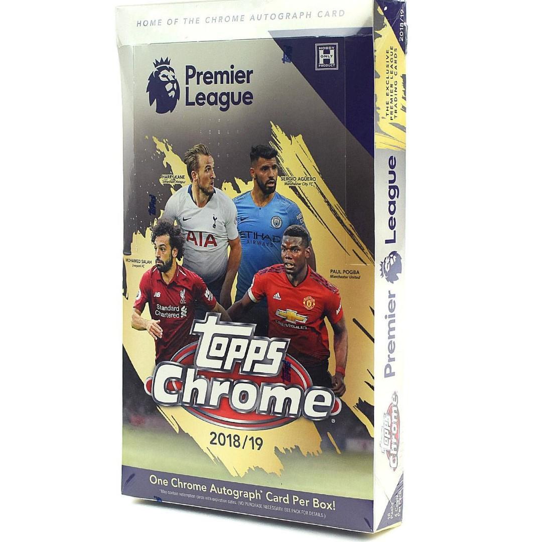 「GOH’S」#團拆 18/19 TOPPS Chrome EPL 英超 Hobby 一盒 #TCEPLHBT1