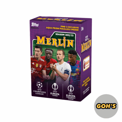 「GOH’S」2021-22 TOPPS MERLIN Chrome UEFA Value Box 梅林歐冠手雷