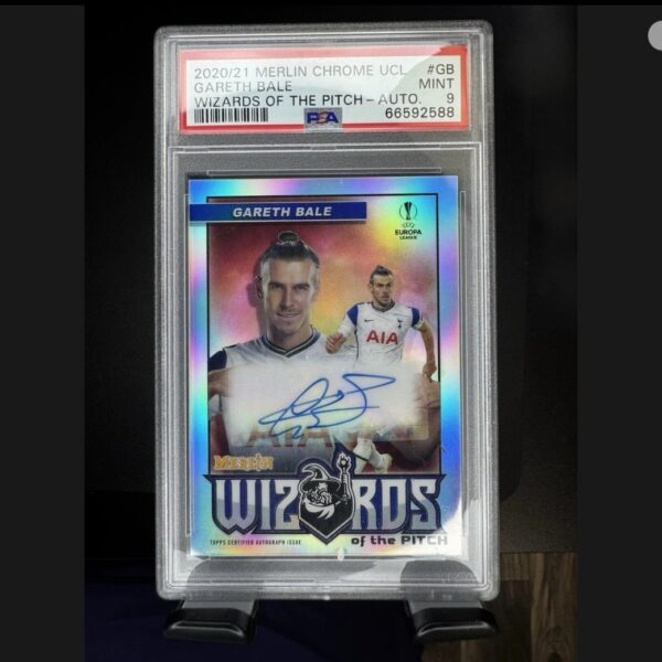 S__65290244 「GOH’S」2020-21 Topps Merlin Wizards of the Pitch Auto Gareth Bale /100 PSA 9 - 代購