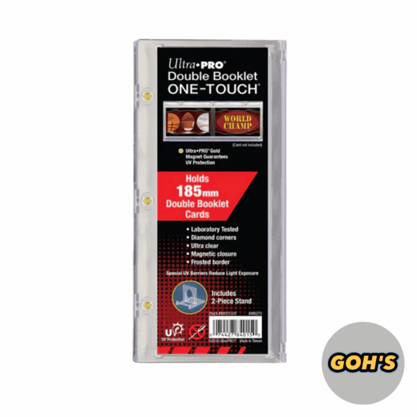 「GOH’S」Ultra Pro One-Touch 130pt Double Booklet Card 185mm - 書卡卡磚