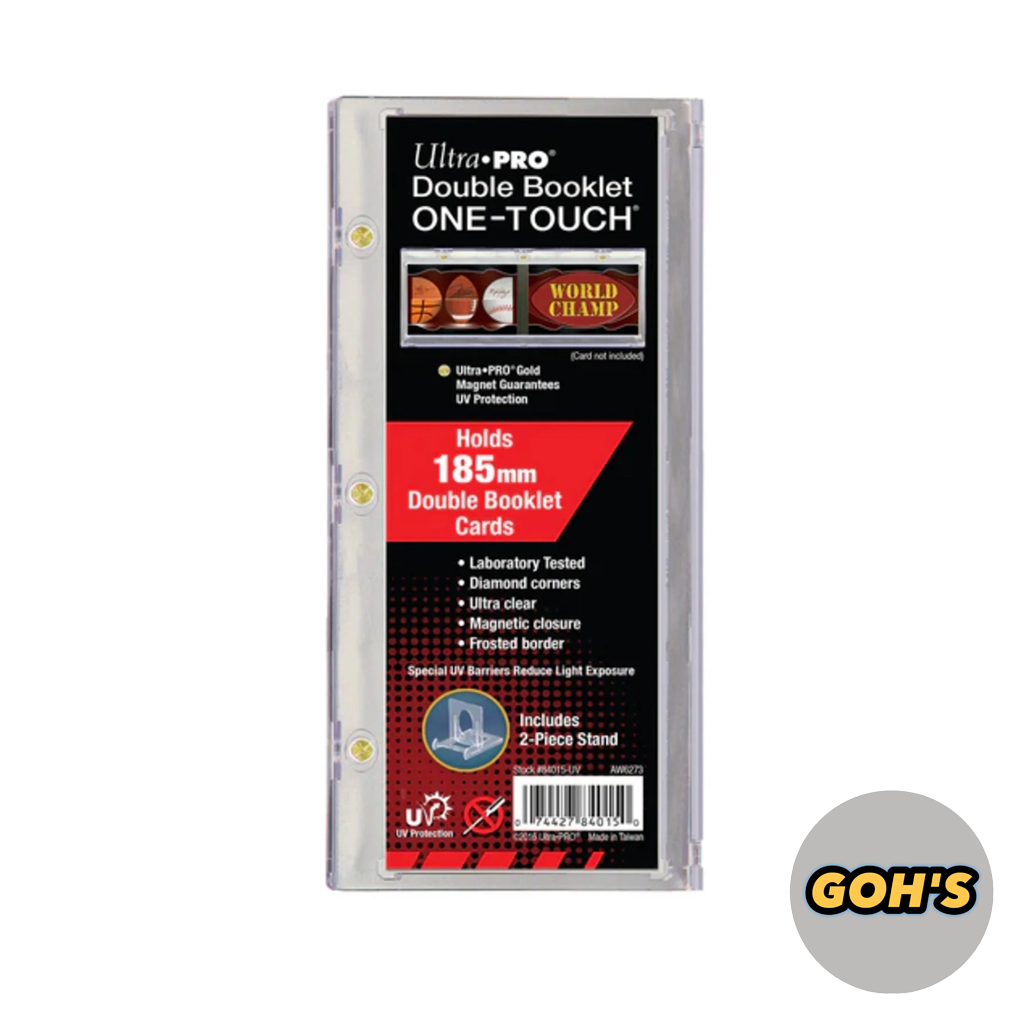 「GOH’S」Ultra Pro One-Touch 130pt Double Booklet Card 185mm - 書卡卡磚